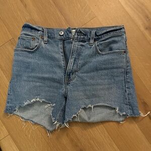 Abercrombie & Fitch Light Blue Jean Shorts